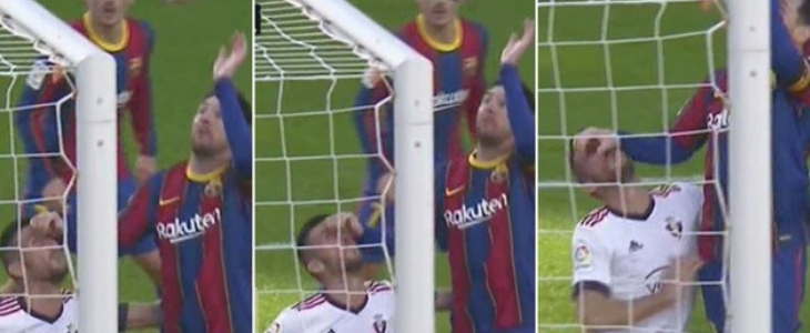 Messi ăn mừng tri ân Maradona, Barca bị phạt tiền